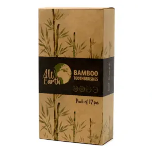 Bamboo Toothbrush – Charcoal Medium Soft | www.artisangoods.co.uk 2