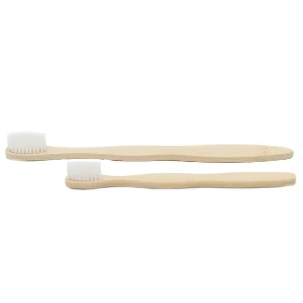 Bamboo Toothbrush – White – Family Pack of 4 – Med Soft | www.artisangoods.co.uk 5