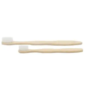 Bamboo Toothbrush – White – Family Pack of 4 – Med Soft | www.artisangoods.co.uk 5