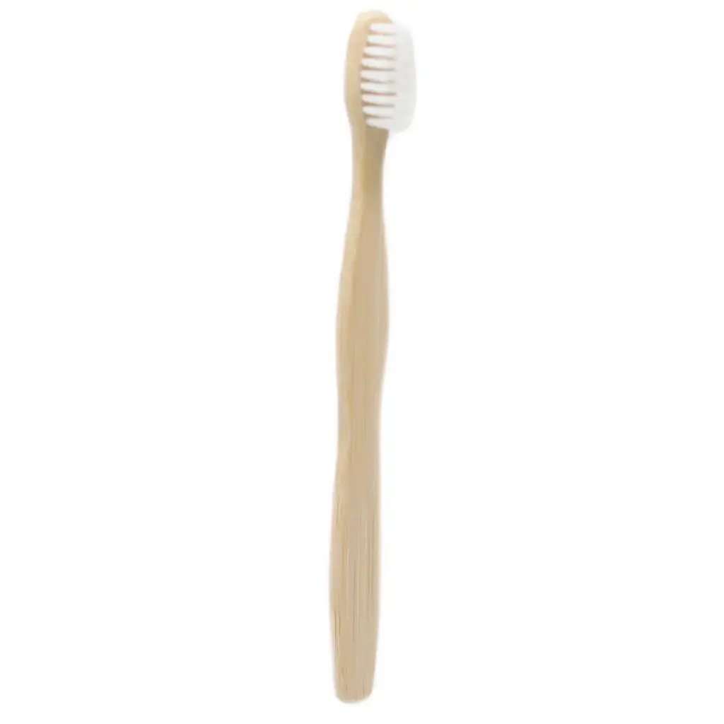 Bamboo Toothbrush – White – Family Pack of 4 – Med Soft | www.artisangoods.co.uk 4