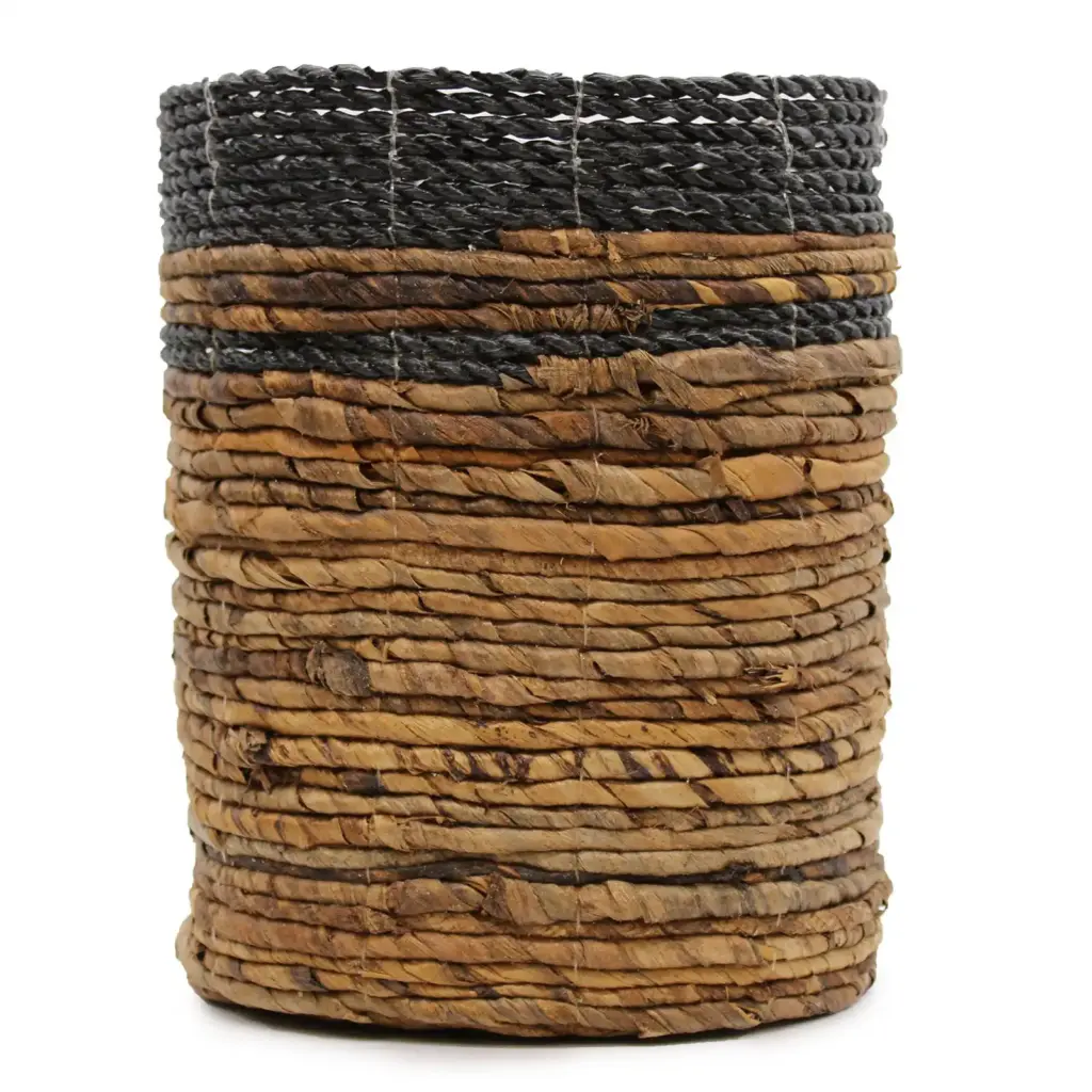 Banana Leaf Set – 2 Vase & 2 Bins | www.artisangoods.co.uk 2 Banana Leaf Set – 2 Vase & 2 Bins | www.artisangoods.co.uk 2
