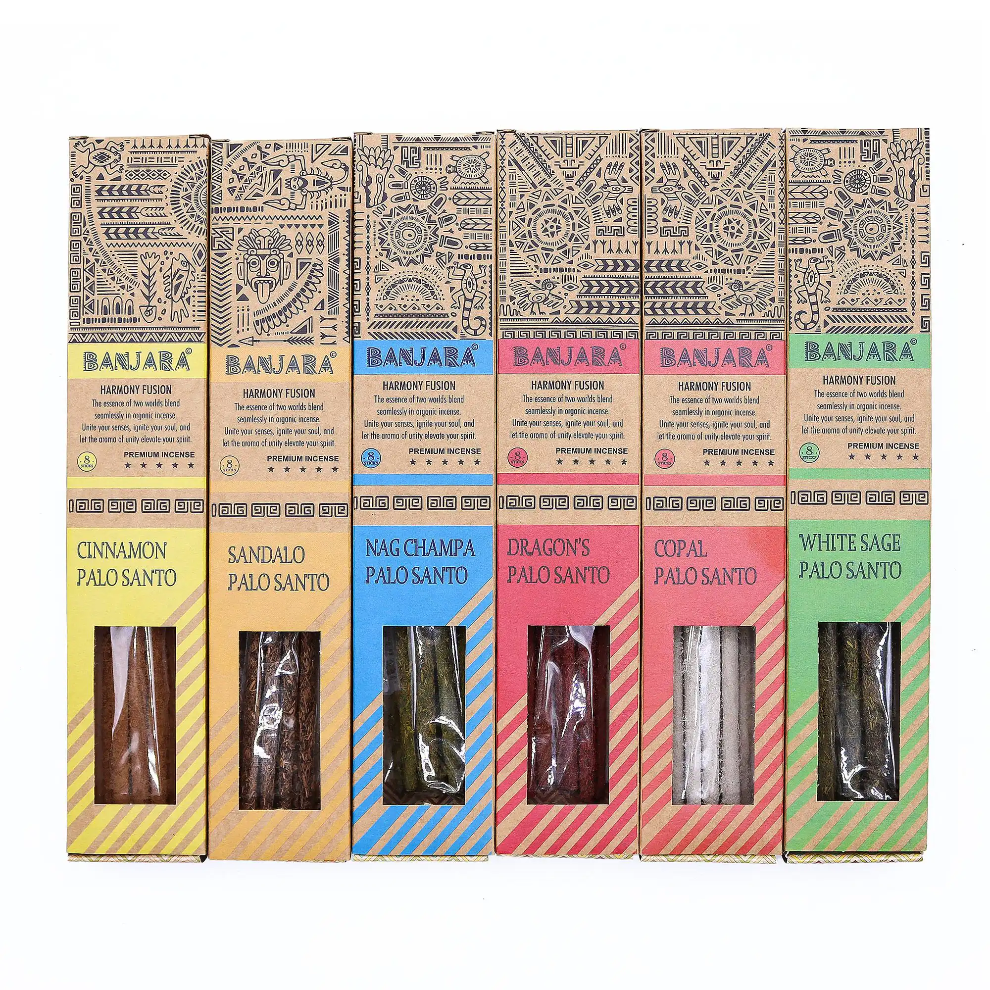 Banjara Palo Santo Smudge Sticks – Set of 6 – Box | www.artisangoods.co.uk 10 Banjara Palo Santo Smudge Sticks – Set of 6 – Box | www.artisangoods.co.uk 9