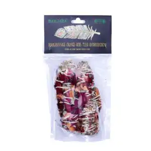 Banjara Smudge – Himalayan Sage, Orange, Rose, Tulsi, Rhododendron | www.artisangoods.co.uk 1