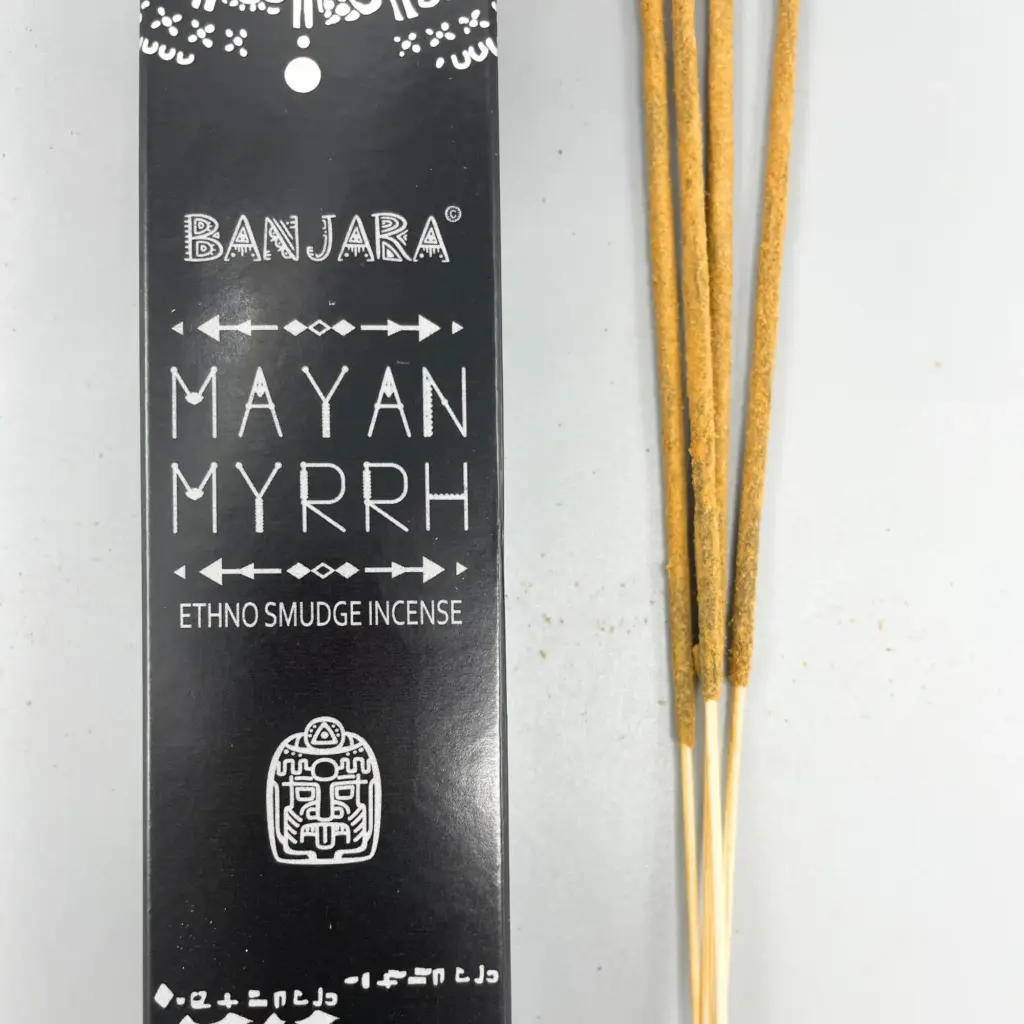 Banjara Tribal Smudge Incense – Mayan Myrrh | www.artisangoods.co.uk 3