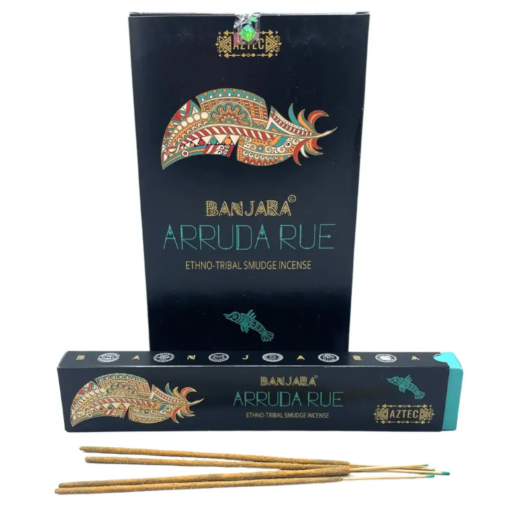 Banjara Tribal Smudge Incense – White Arruda Rue | www.artisangoods.co.uk