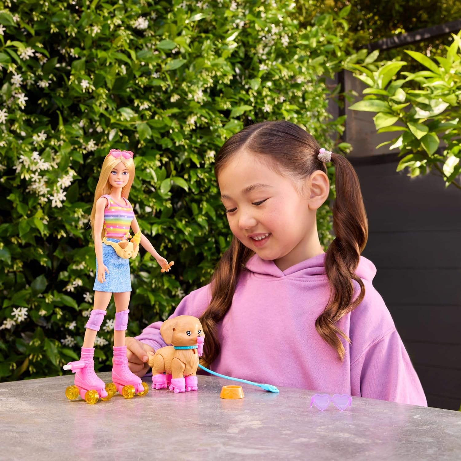 Barbie Skate and Run Pup Doll Blonde with Accessories