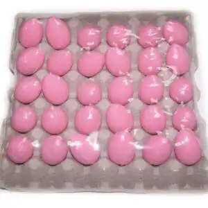 6 Bath Eggs in a Tray – Cherry | www.artisangoods.co.uk 1
