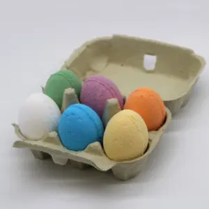 6 Bath Eggs in a Tray – Coconut | www.artisangoods.co.uk 5