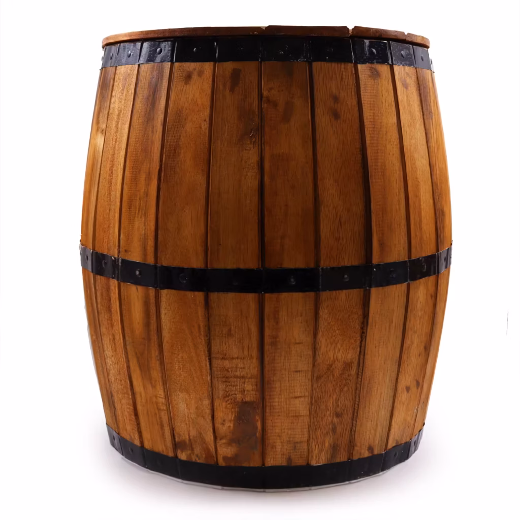 Beer Barrel Stool & Parasol Stand – Natural Wood 38 x 32 cm | www.artisangoods.co.uk 8