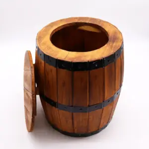 Beer Barrel Stool – Natural | www.artisangoods.co.uk 2