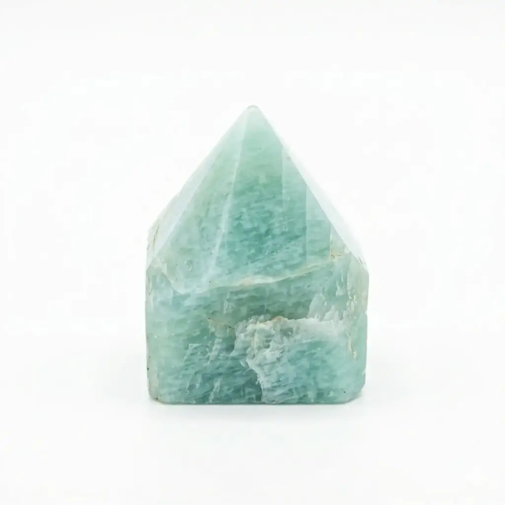 Gemstone Top Polished Points – Indian Amazonite (approx 5-6 pieces) | www.artisangoods.co.uk
