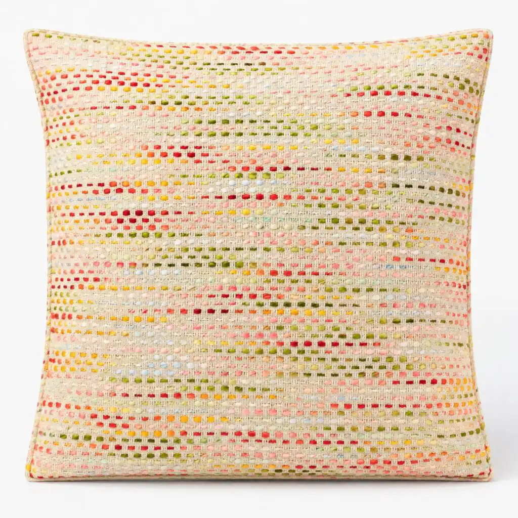 Classic Cushion Cover – Hidden Rainbow – 60x60cm – Jumbo Style | www.artisangoods.co.uk 8