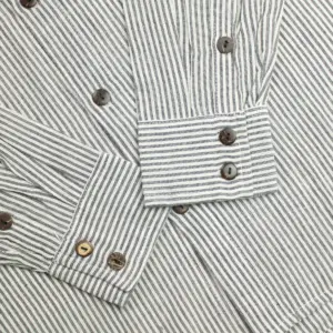 Nomad Sari Grandad Shirt – Grey Stone – Medium | www.artisangoods.co.uk 8