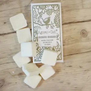 Agnes + Cat Box of 8 Wax Melts – Rhubarb Rhubarb | www.artisangoods.co.uk 3