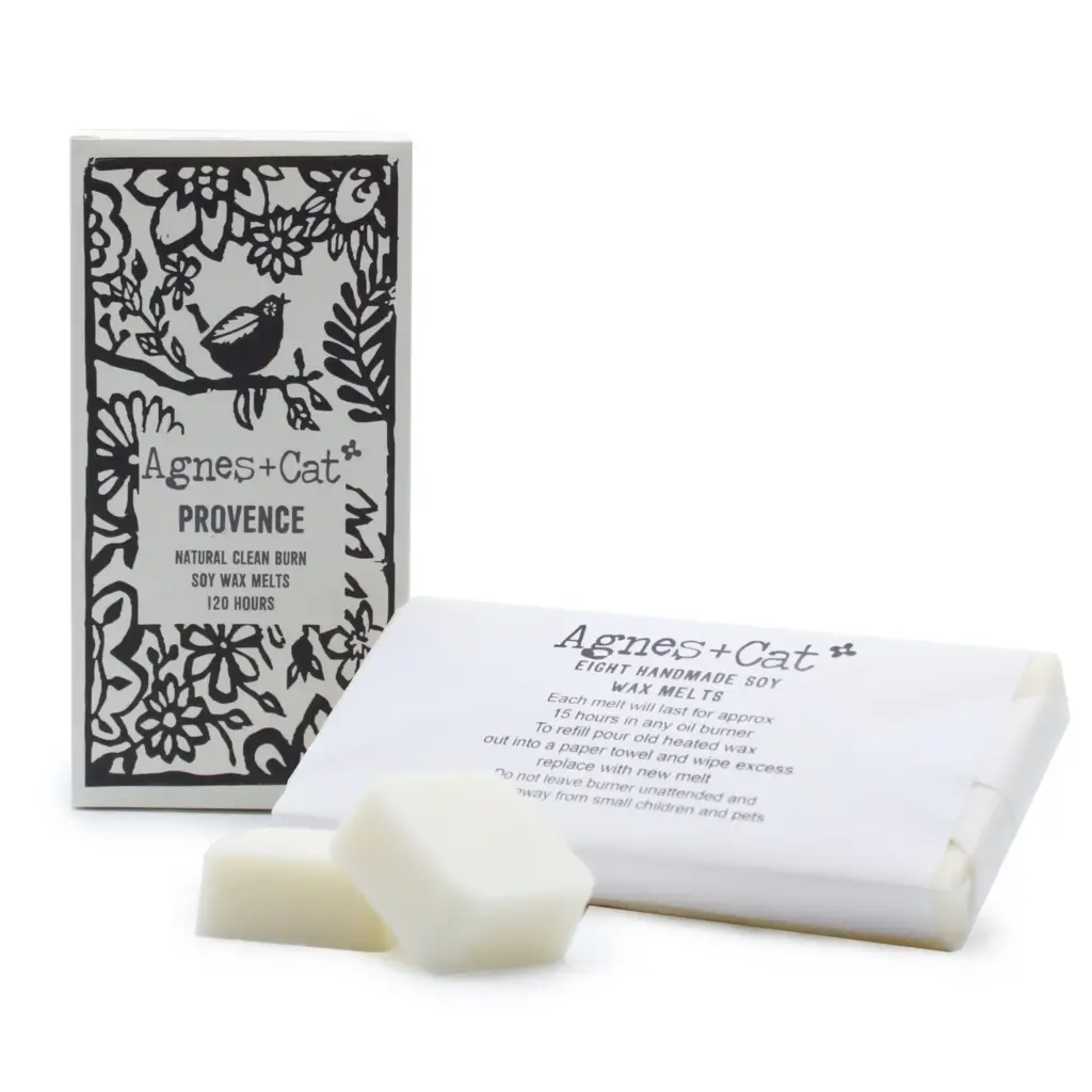 Agnes + Cat Box of 8 Wax Melts – Provence | www.artisangoods.co.uk