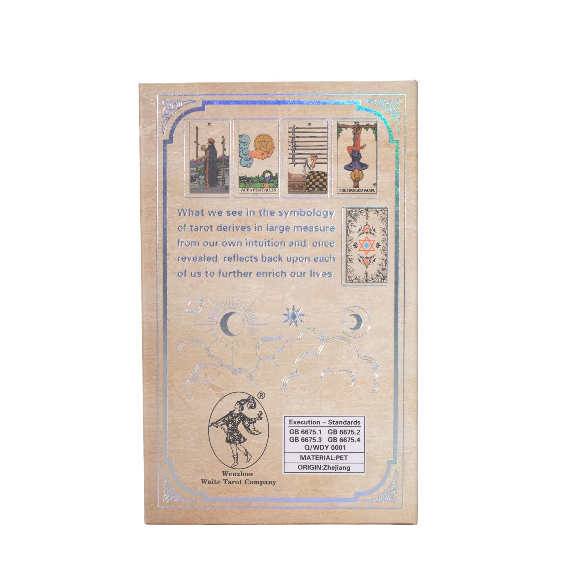 Silver Foil Waite Tarot Card Set - with booklet - Image 4