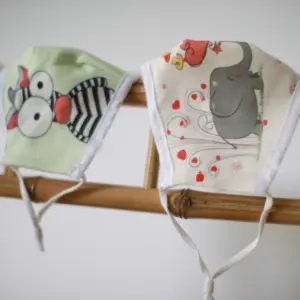 Reusable Fashion Face Mask – Love Elephants (Adult) | www.artisangoods.co.uk 4