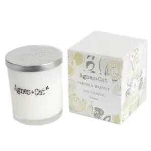 Agnes + Cat Votive Candle – Coffee and Walnut | www.artisangoods.co.uk 2
