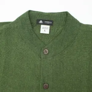 Nomad Sari Kathmandu Shirt – Forest Green – Large | www.artisangoods.co.uk 8