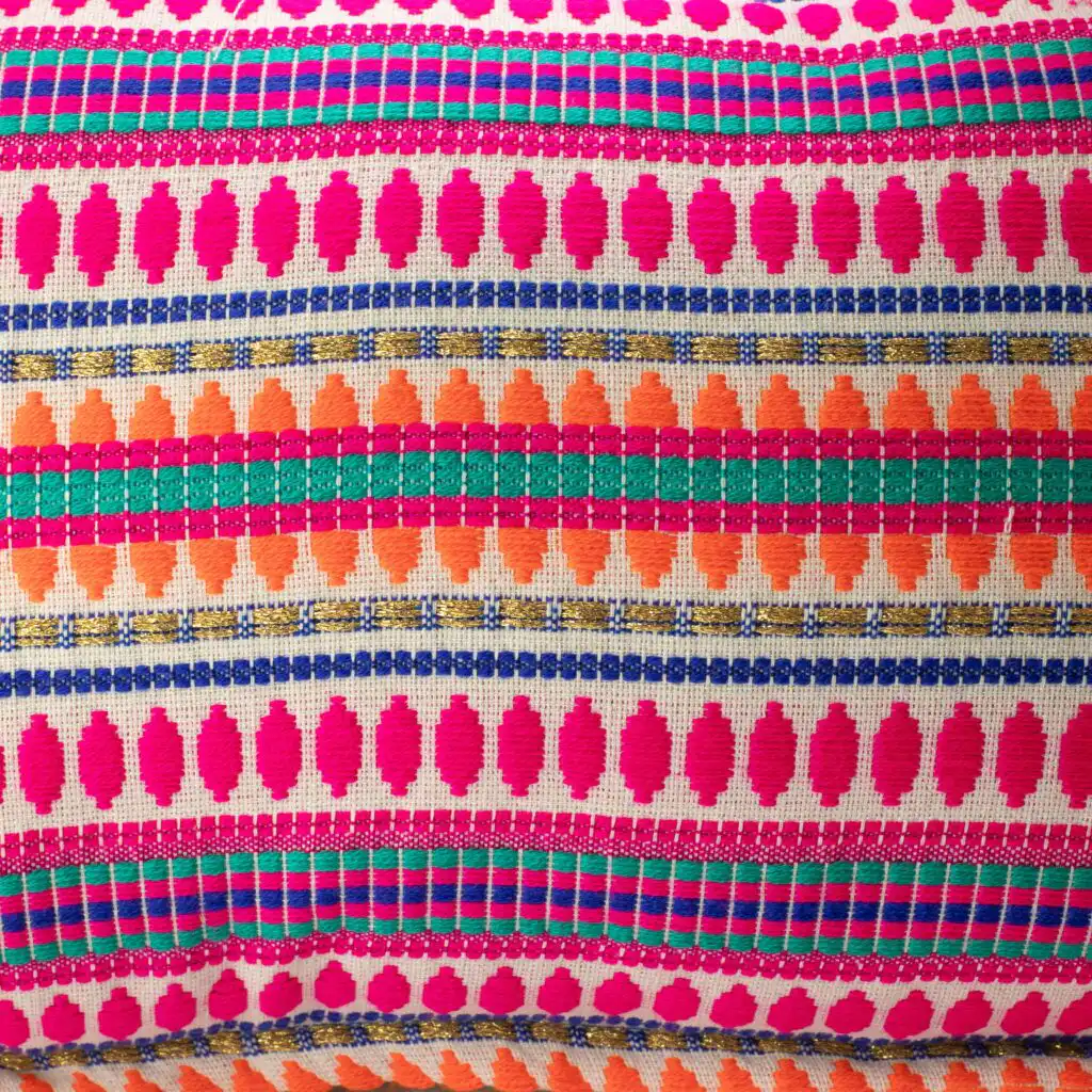 Classic Cushion Cover – Neon Stripes- 30x50cm – Lumber Style | www.artisangoods.co.uk 5 Classic Cushion Cover – Neon Stripes- 30x50cm – Lumber Style | www.artisangoods.co.uk 5