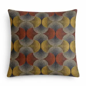 Classic Cushion Cover – Urban Swirl- 45x45cm | www.artisangoods.co.uk 2