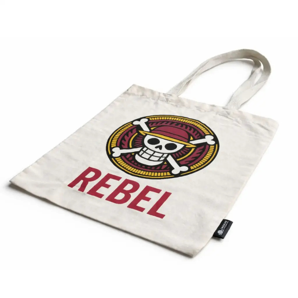 Nomad Sari Iconic Basic Tote Bag – REBEL – Natural 4oz | www.artisangoods.co.uk 3