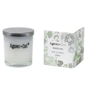 Agnes + Cat Votive Candle – White Fig | www.artisangoods.co.uk 2