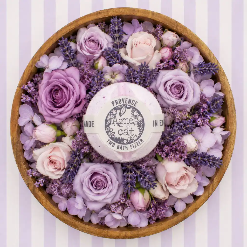 Agnes + Cat Secret Garden Bath Fizzer Gift Set | www.artisangoods.co.uk 6