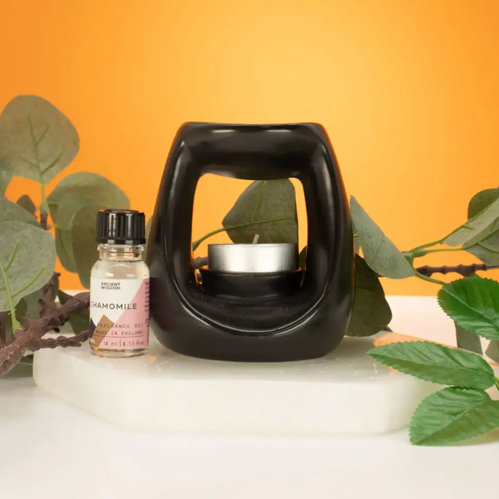 Ceramic Zen Oil Burner – Large Oval Pebble – Matt Black | www.artisangoods.co.uk 2 Ceramic Zen Oil Burner – Large Oval Pebble – Matt Black | www.artisangoods.co.uk 2