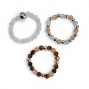 Nymph Spirit Gemstone Ring Set – Sea Sunset | www.artisangoods.co.uk 8