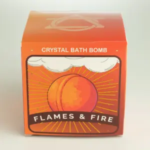 Elemental Crystal Bath Bomb – Fire | www.artisangoods.co.uk 5