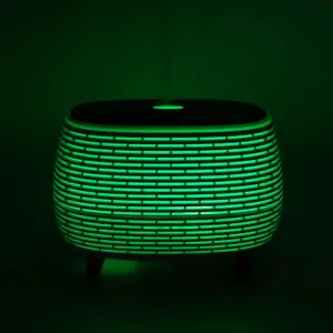 Futuristic Ribbed Aroma Diffuser with Colour-Changing Light | www.artisangoods.co.uk 13