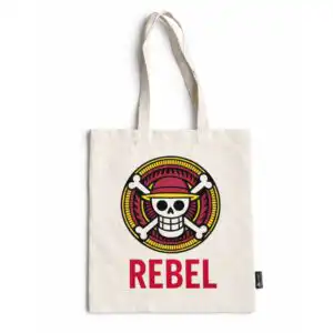 Nomad Sari Iconic Basic Tote Bag – REBEL – Natural 4oz | www.artisangoods.co.uk 1