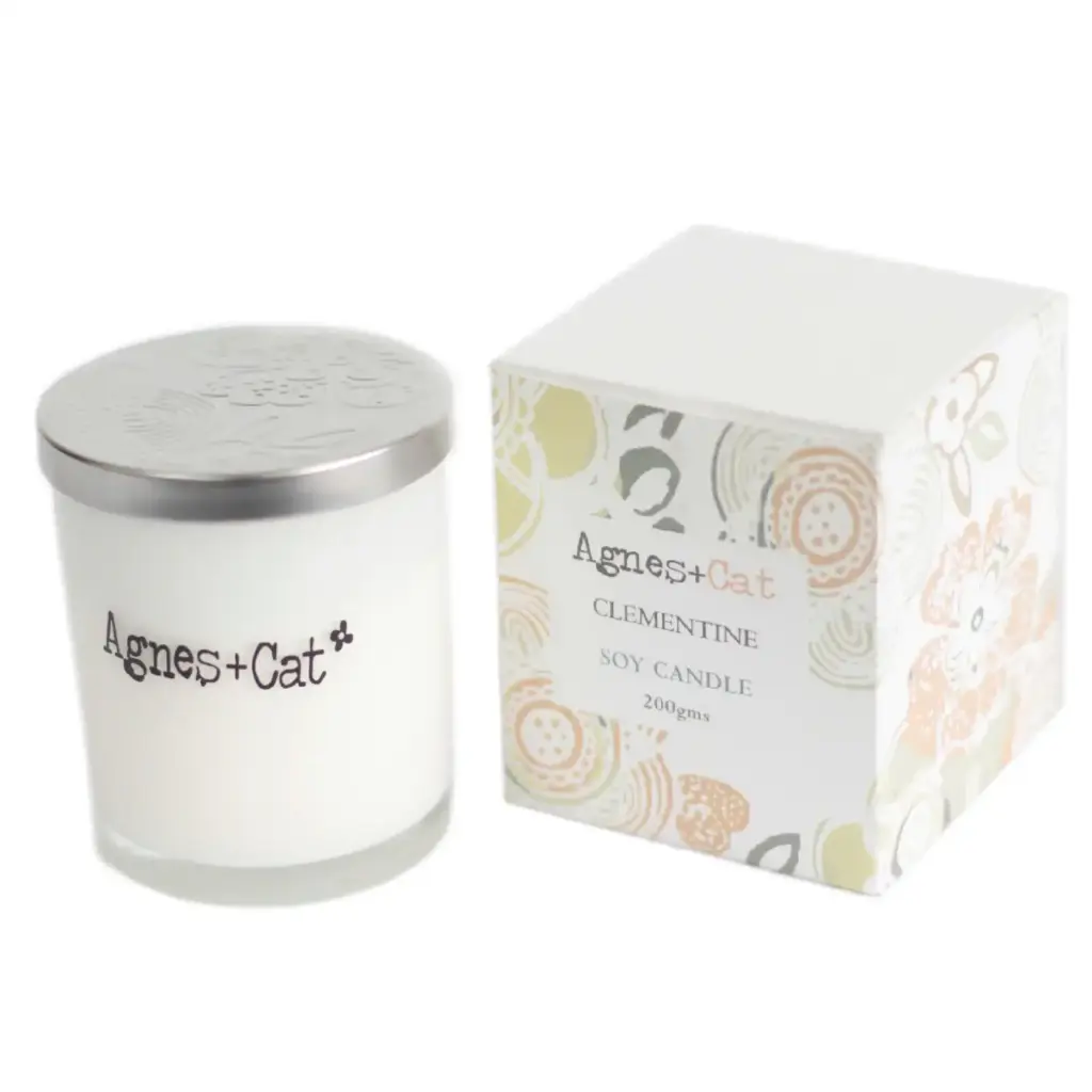 Agnes + Cat Votive Candle – Clementine | www.artisangoods.co.uk 2
