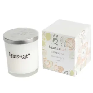 Agnes + Cat Votive Candle – Clementine | www.artisangoods.co.uk 2