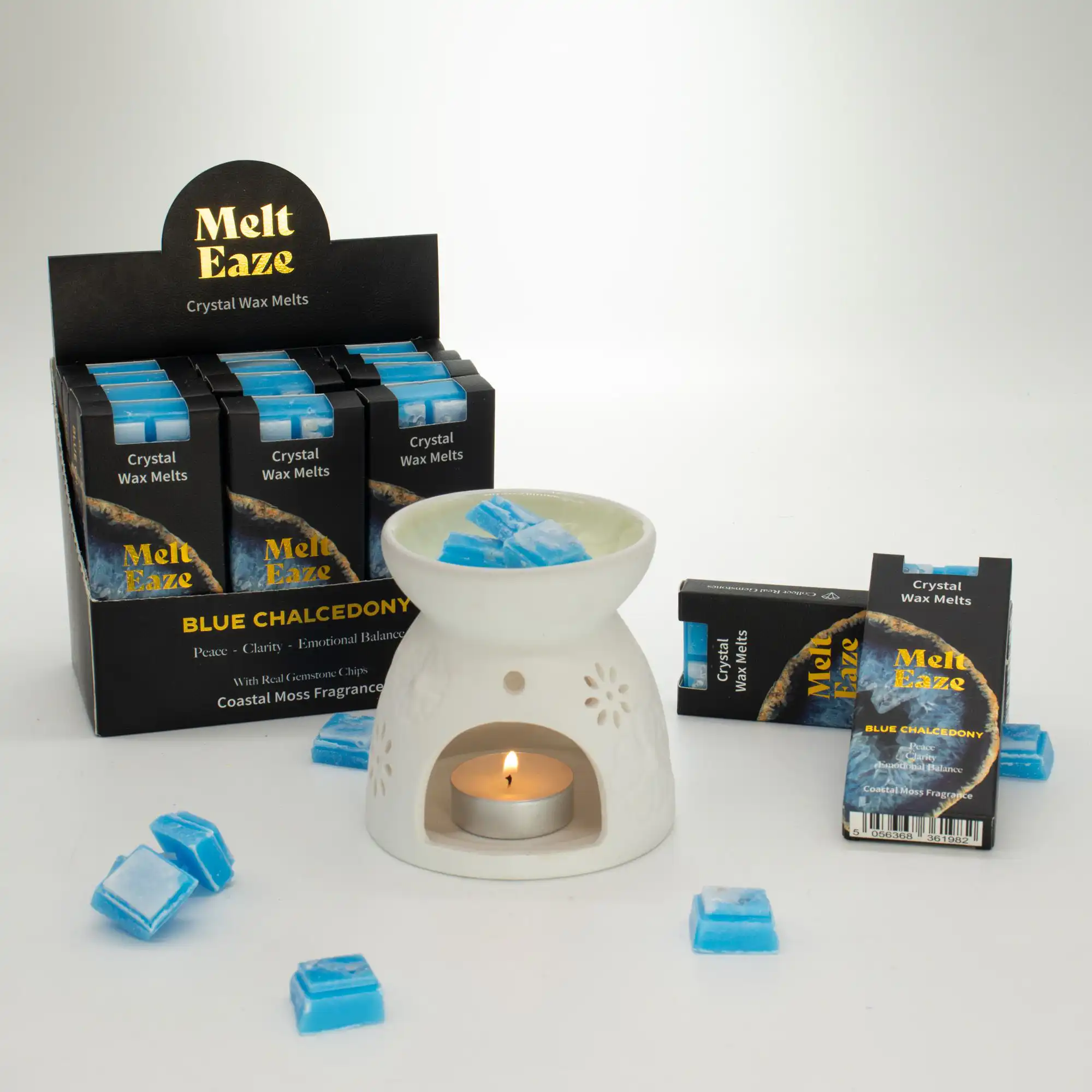 MeltEaze Wax Melts 50g – Aquamarine Wave – Coastal Moss | www.artisangoods.co.uk 4 MeltEaze Wax Melts 50g - Aquamarine Wave - Coastal Moss - Image 3
