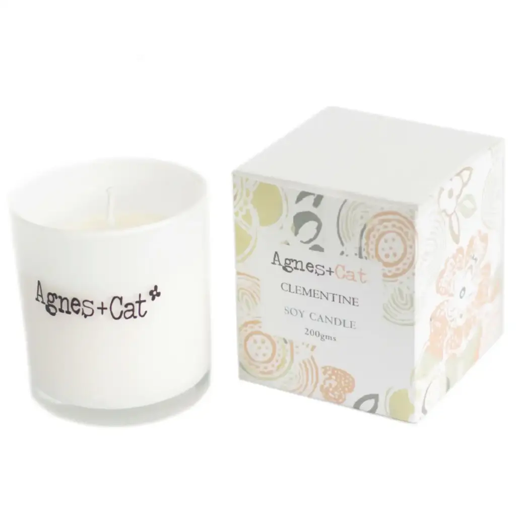Agnes + Cat Votive Candle – Clementine | www.artisangoods.co.uk