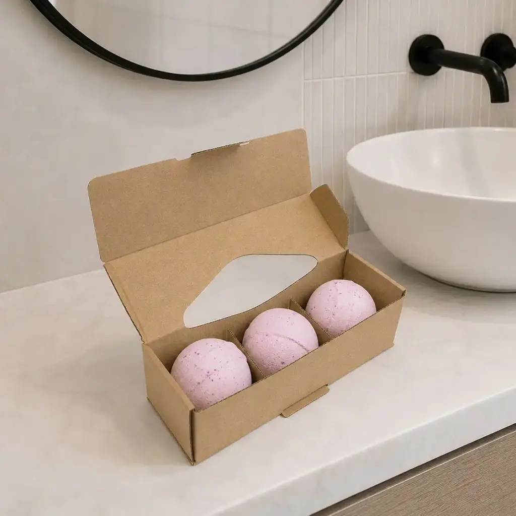 Set of 3 Passion Potion Bath Bombs | www.artisangoods.co.uk 2
