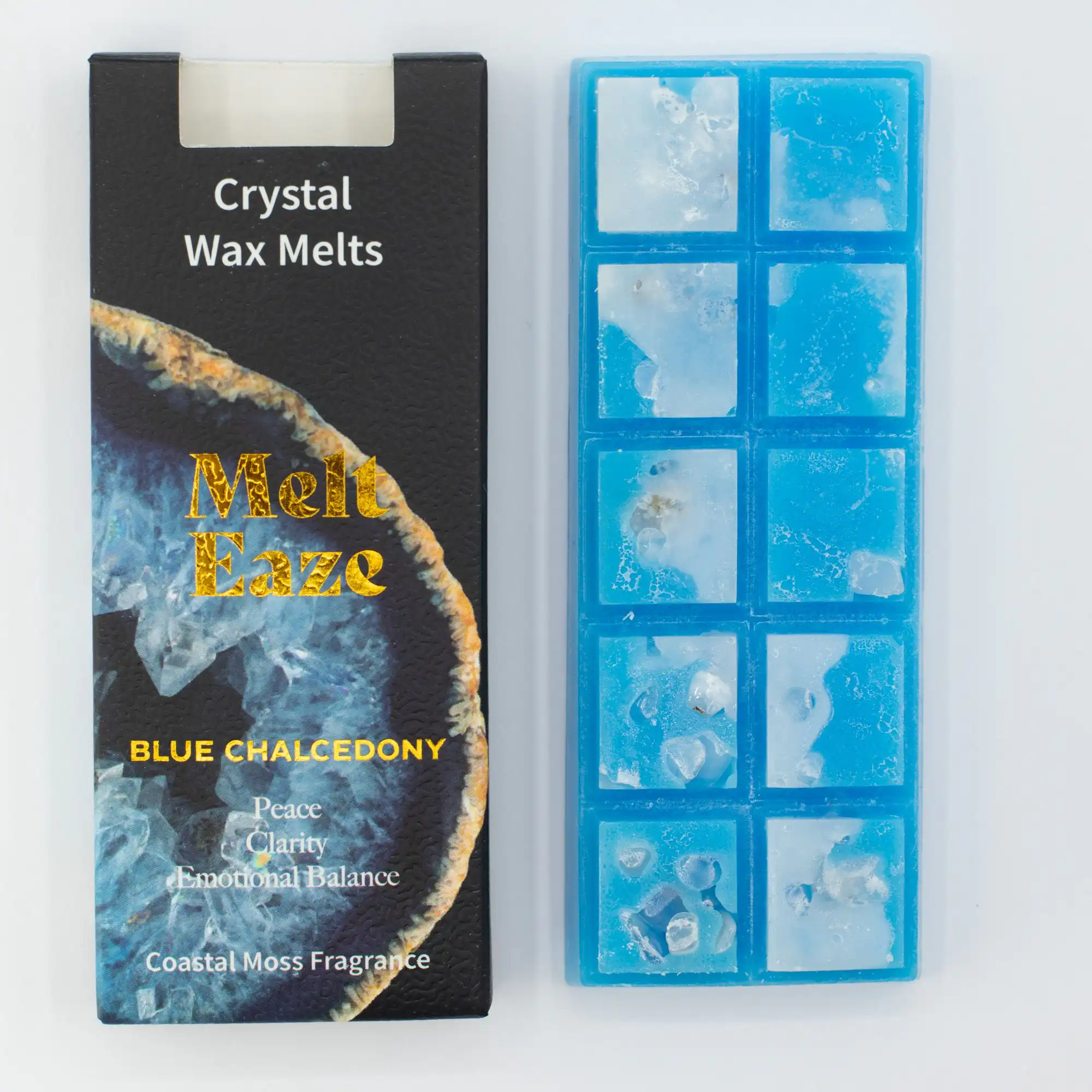 MeltEaze Wax Melts 50g – Aquamarine Wave – Coastal Moss | www.artisangoods.co.uk 3 MeltEaze Wax Melts 50g - Aquamarine Wave - Coastal Moss - Image 2