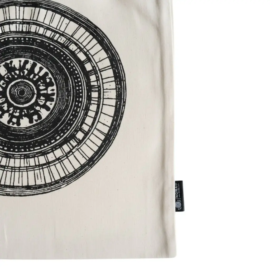 Nomad Sari Iconic Basic Tote Bag – Urban Mandala – Natural 4oz | www.artisangoods.co.uk 3 Nomad Sari Iconic Basic Tote Bag – Urban Mandala – Natural 4oz | www.artisangoods.co.uk 3