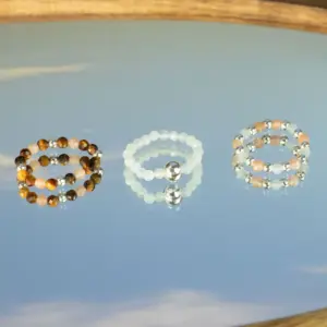 Nymph Spirit Gemstone Ring Set – Sea Sunset | www.artisangoods.co.uk 5