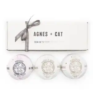 Agnes + Cat Signature Fragrance Bath Fizzer Gift Set - Image 3