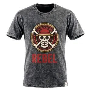 Nomad Sari Stonewashed Cotton T-Shirt – Rebel – Charcoal – Large | www.artisangoods.co.uk 5