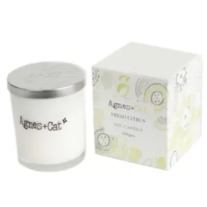 Agnes  + Cat Votive Candle – Fresh Citrus | www.artisangoods.co.uk 2