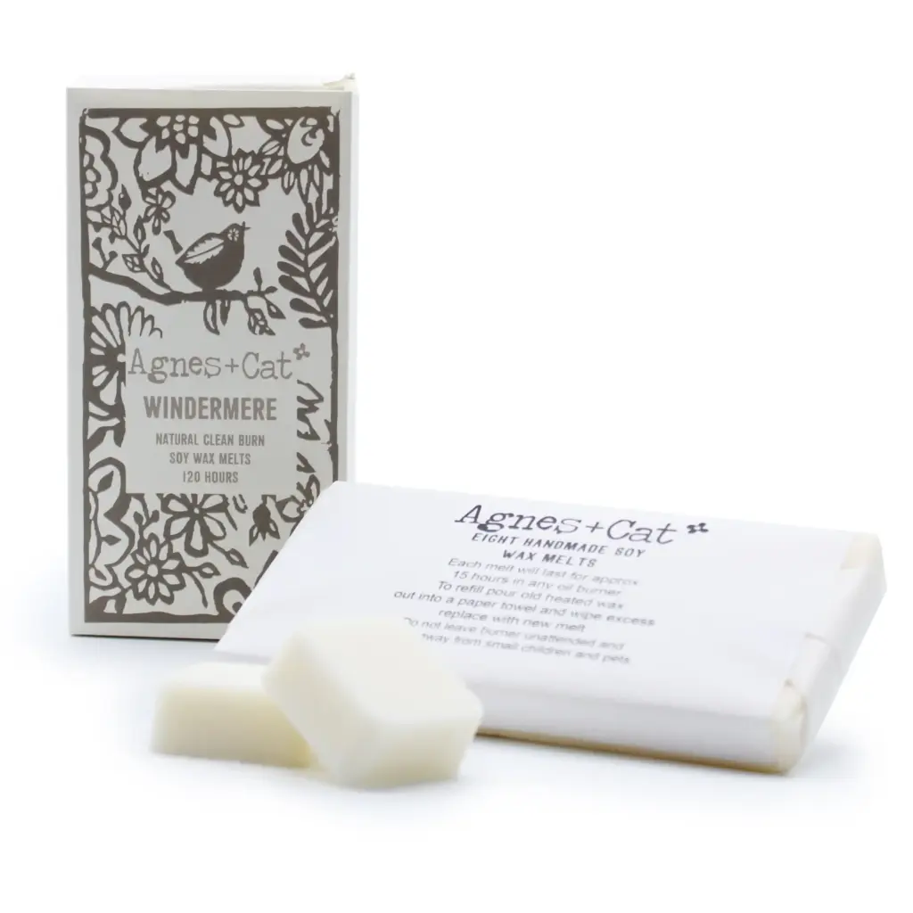 Agnes + Cat Box of 8 Wax Melts – Windemere | www.artisangoods.co.uk