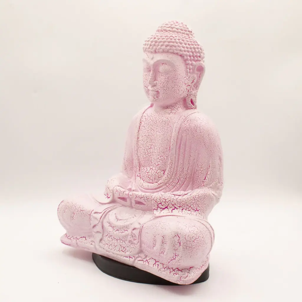 Meditation Buddha Lamp Cherry Crackle – Oval Stand | www.artisangoods.co.uk 7 Meditation Buddha Lamp Cherry Crackle – Oval Stand | www.artisangoods.co.uk 7