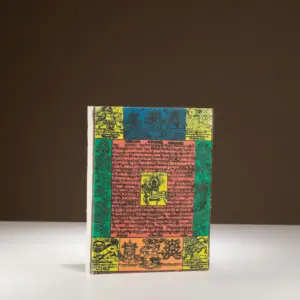 Lokta Traditional Prayer Flag Notebook – Medium (15x12cm) – 45 Leaves – Natural | www.artisangoods.co.uk 4
