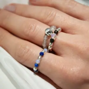 Nymph Spirit Gemstone Ring Set – Northern Lights | www.artisangoods.co.uk 5
