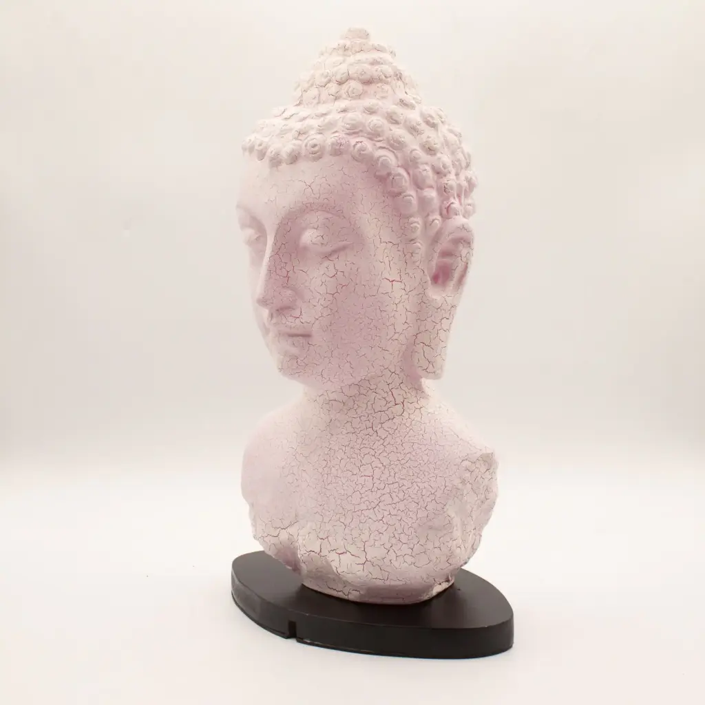 Buddha Bust Lamp Cherry Crackle – Oval stand | www.artisangoods.co.uk 7 Buddha Bust Lamp Cherry Crackle – Oval stand | www.artisangoods.co.uk 7