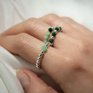 Nymph Spirit Gemstone Ring Set – Forest Spirit | www.artisangoods.co.uk 7